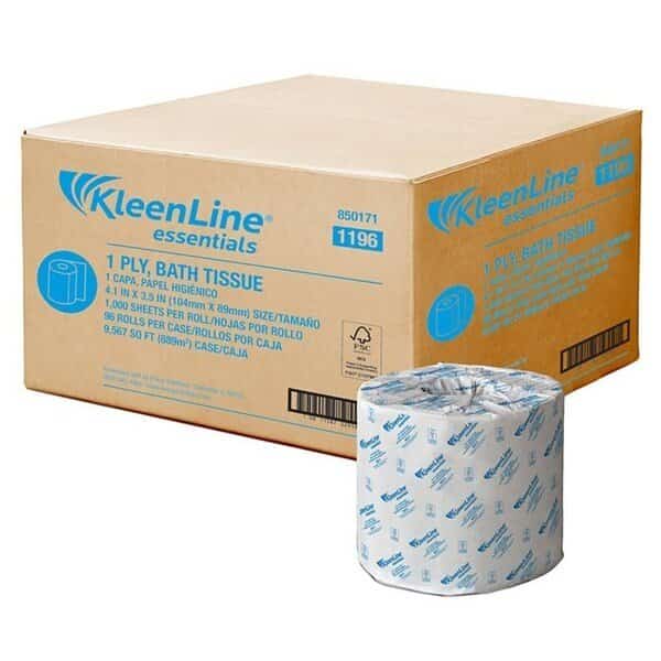 NORTH AMERICAN PAPER Classic 880299 Bathroom Tissue, 1-Ply, 1000 Roll
