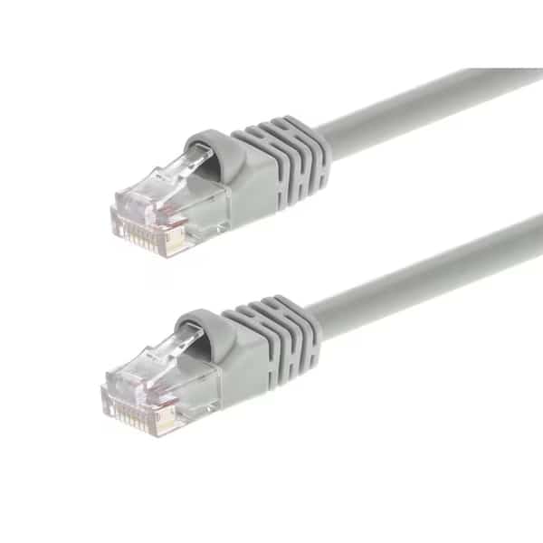 Ethernet Cable, Cat 6, Gray, 25 ft., MONOPRICE, Mfr# 2315