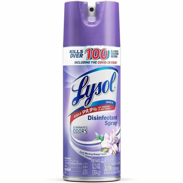 12.5 oz Aerosol Disinfectant Spray Early Morning Breeze
