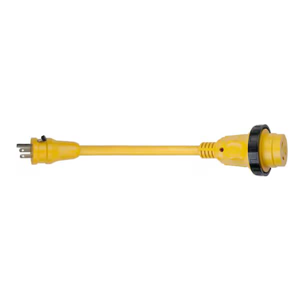 Plug Adapter, Pigtail, L5-30R, 5-15P