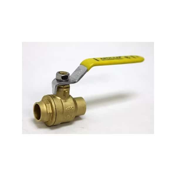 Brass Ball Valve,Inline,Sweat,2 in, Mfr#: 94A20801, APOLLO