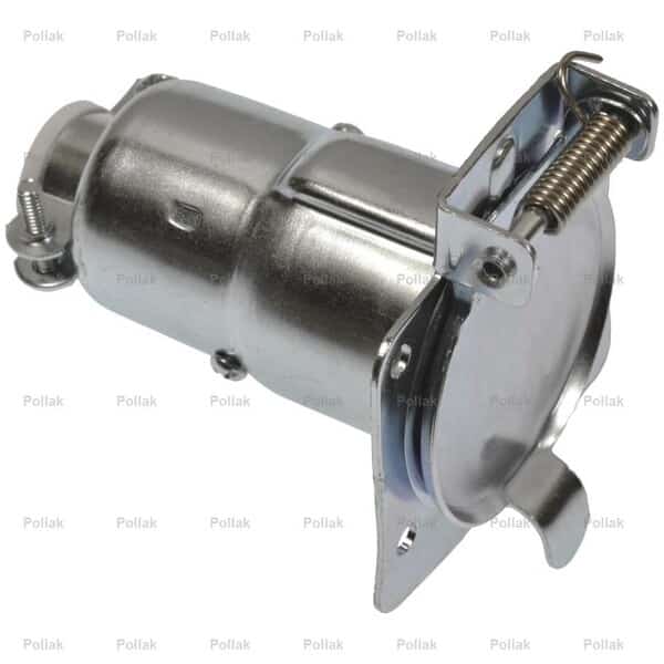 Car End 7 Way Round Socket Metal
