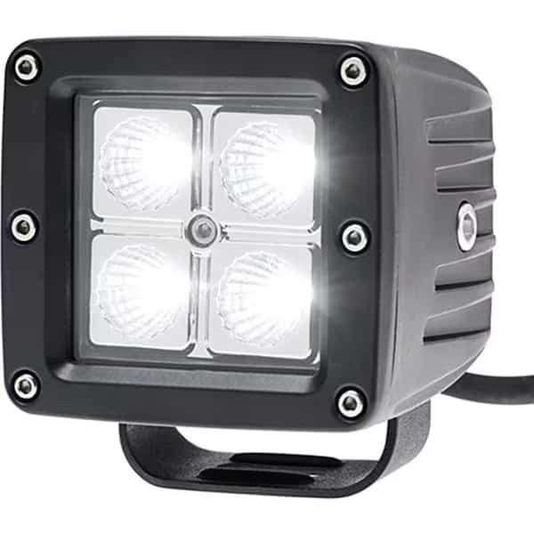 Street Series 3X3In 16W 4-Led Cree Cube Spot Light W/ Amber Cover