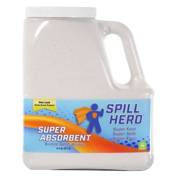 Universal Absorbent, Perlite, 11/16 gal Volume Absorbed per Pkg., 1.85 lb lb, Bottle, 2 PK
