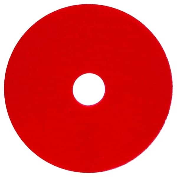 422114 Light Buffing Pad, Red