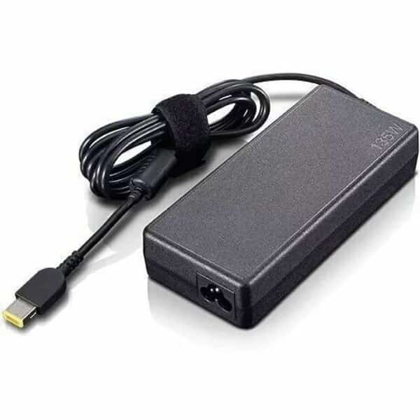 Lenovo 135W AC Adapter (Slim Tip) - 135 W - 120 V AC, 230 V AC Input - Black