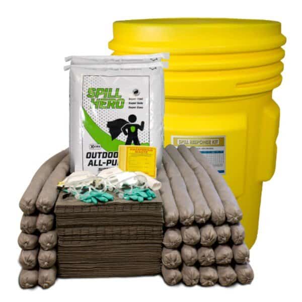 Spill Kit, Outdoor, 95 gal., XSORB, Mfr# XKD95D