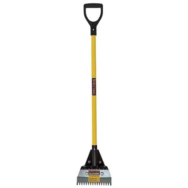 S600 Power Series Shingle Remover Shovel, Carbon Steel Blade, 48 in L D Shaped Handle
