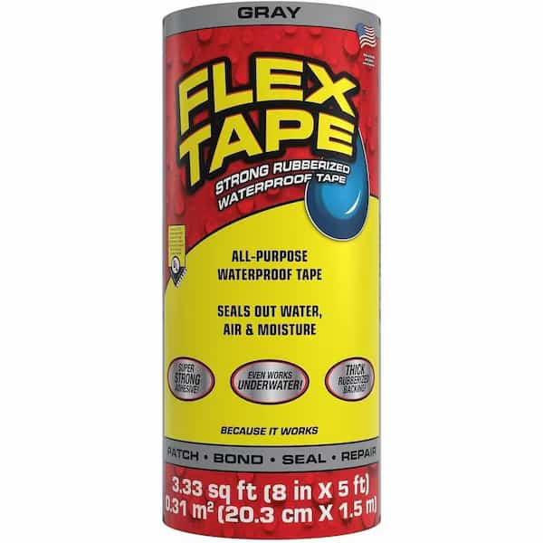 Flex Tape, Gray, 8
