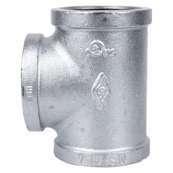 Exclusively Orgill Pipe Tee, 2 in, FIPT, Malleable Steel, SCH 40 Schedule, 300 psi Pressure