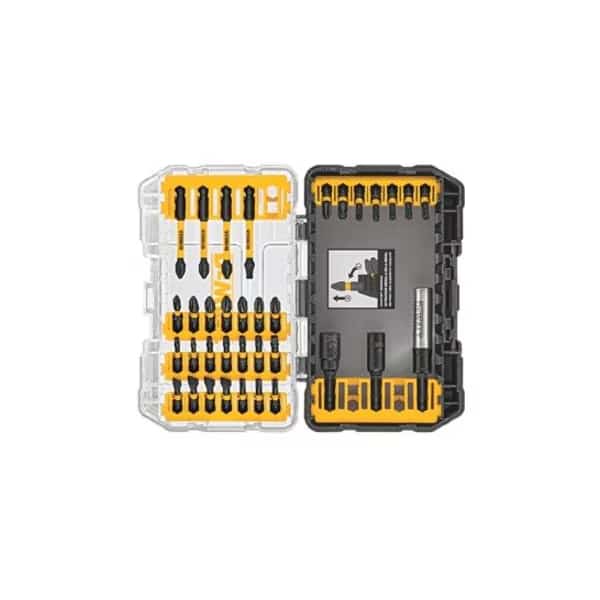 FlexTorq(R) IMPACT READY(R) Screwdriving Bit Sets with ToughCase(R)+ System