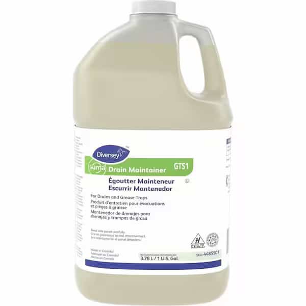 Suma Drain Maintainer, 1 gal, PK4, Diversey, Mfr#: 4485501