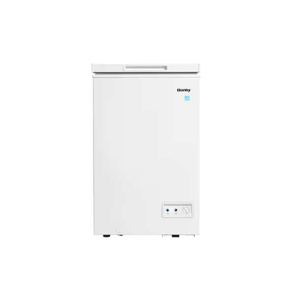 Compact Chest Freezer, WH, 50.6 lb Weight