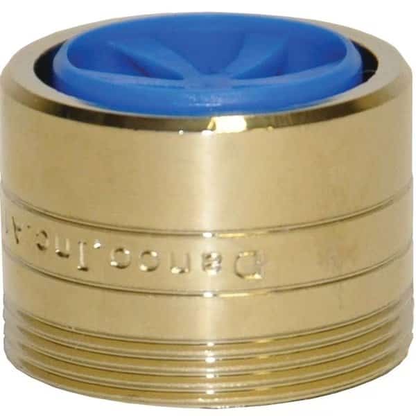 Faucet Aerator, 151627 x 556427 Male x Female Thread, Brass, Polished Brass, 15 gpm