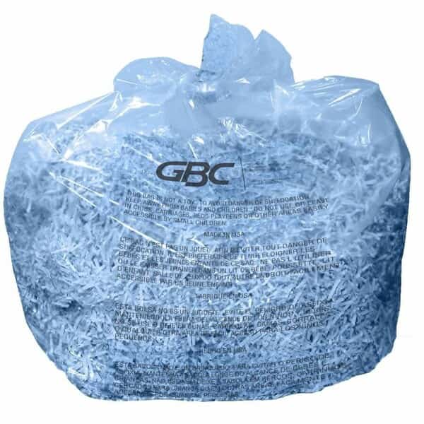Swingline 19-Gallon Plastic Bag For Departmental Shredders, 25 Bags/Pack