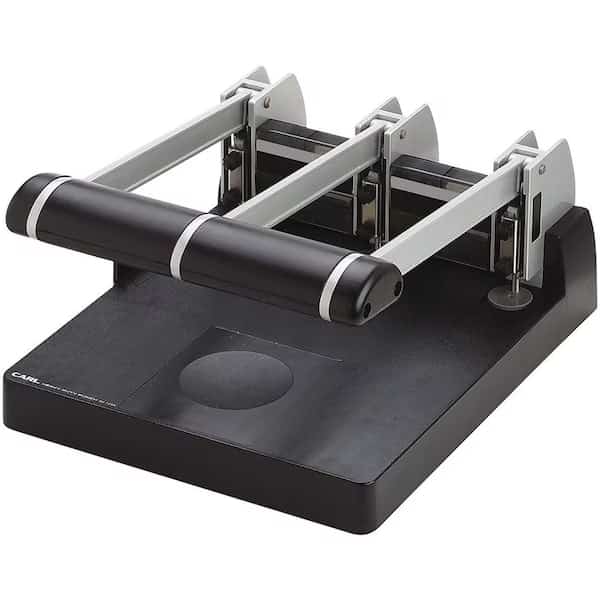 150Sheet Heavy Duty 3hole Punch, Gray