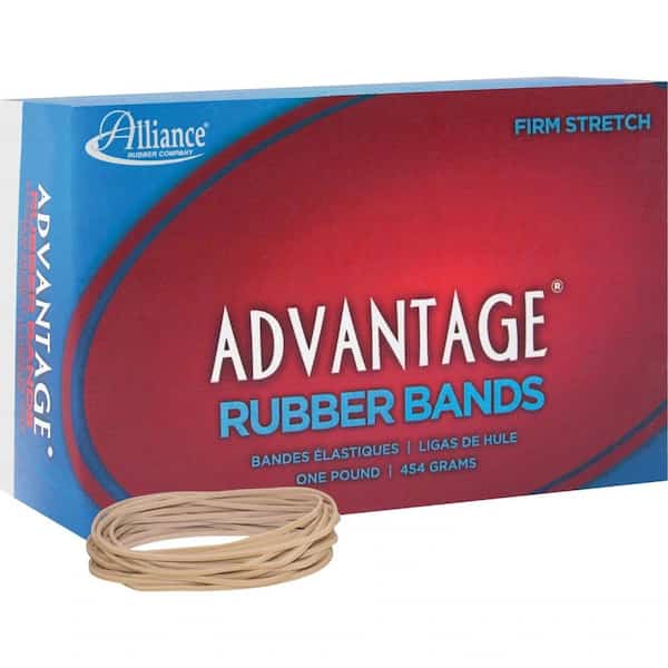 26195 Advantage Rubber Bands  Size 19, Beige, Alliance Rubber, Mfr#: ALL26195