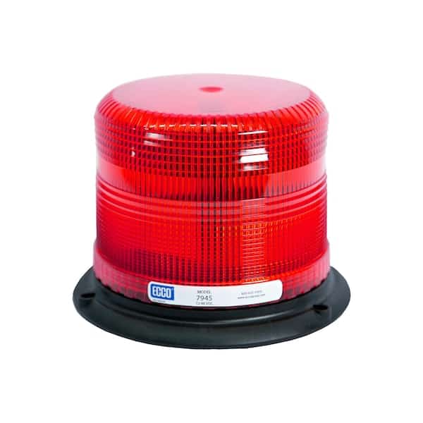 Led Beacon, Low Prof, 12-48Vdc, Red