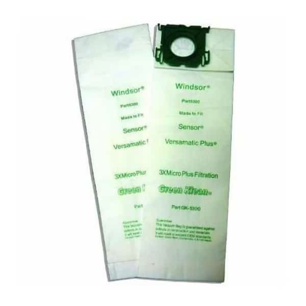 Green Klean GK-5300 Triple Layer Replacement Vacuum Bags - 10 per Case - Case of 10
