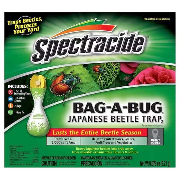 56901 Japanese Beetle Trap, Solid, Floral, Yellow