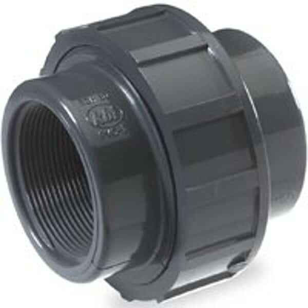 Pipe Union, 12 in, FPT, Gray, SCH 80 Schedule, 150 psi Pressure