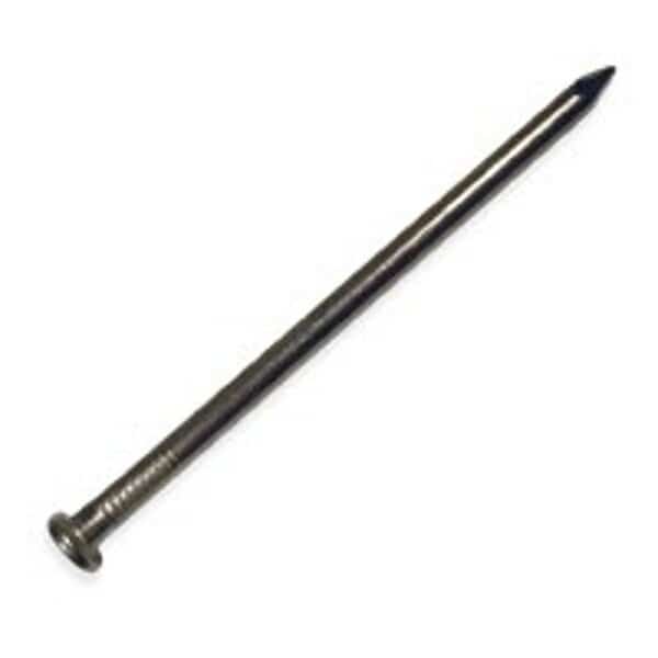 Common Nail, 8 in L, 100D, Bright Finish