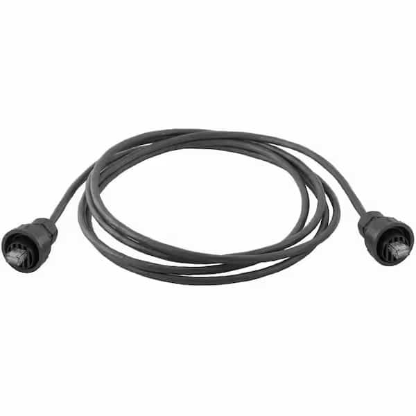 Ethernet Cable, Cat 6, Black, 15 ft., HUBBELL PREMISE WIRING, Mfr# HI615EE