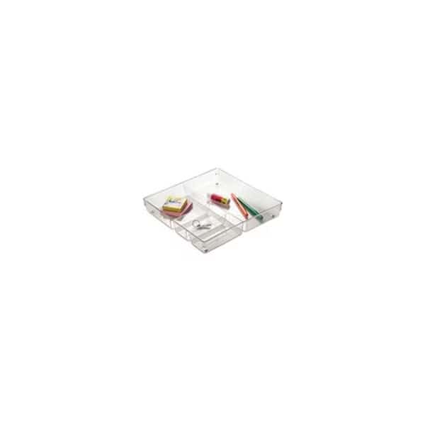 iDesign Linus 3 in. H X 3 in. W X 2 in. D Plastic Drawer Organizer