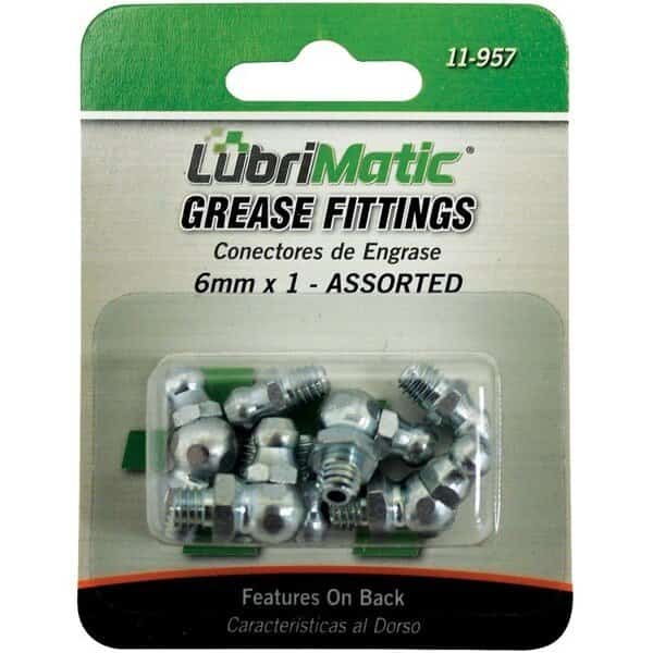 Grease Fitting Assortment, M6 x 1