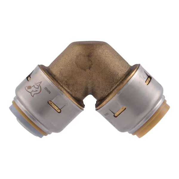 SharkBite Push to Connect 1/2 in. PTC each X 1/2 in. D CTS Brass 90 Degree Elbow