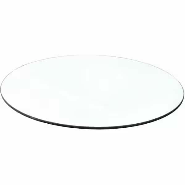 Chair Mat,Round,48",Clear,1/4" Thick, Mfr#: FC124848RG, CLEARTEX