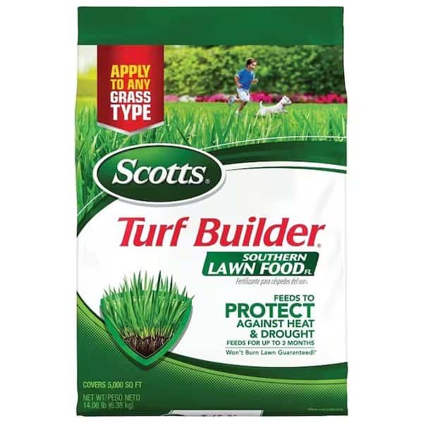 Turf Builder Southern Lawn Food Fertilizer, Solid, Ammonical, BlueGray, 1406 lb Bag