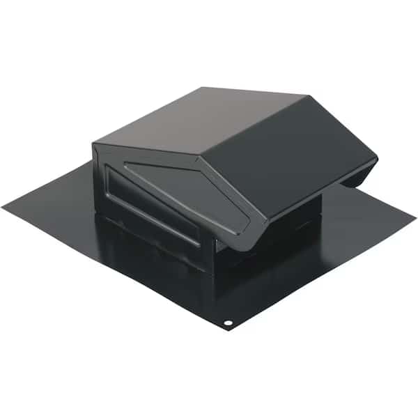 Broan-Nutone 636 Steel With Baked Black Finish Roof Cap
