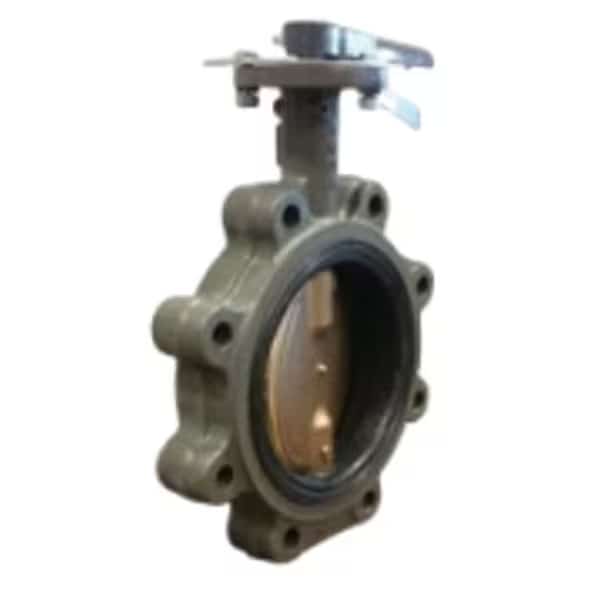 Butterfly Valve, Lug, 3 In, CI, EPDM Liner