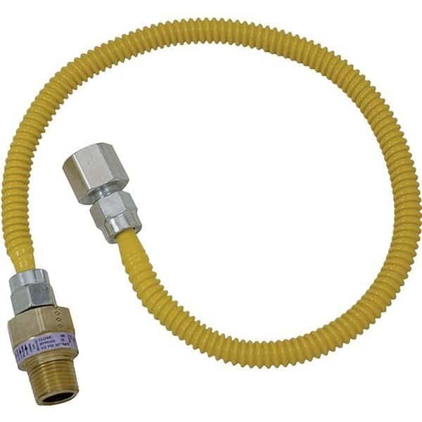 ProCoat Series Gas Connector, 12 x 12 in, Stainless Steel, 48 in L