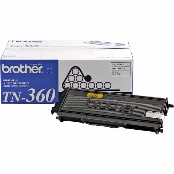 Refurbished Compatible Toner For TN360, Jumbo, 5.2K Pages