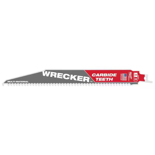 9 in. 6 TPI SAWZALL THE WRECKER with CARBIDE TEETH Multi-Material Reciprocating Saw Blade (1 pk)