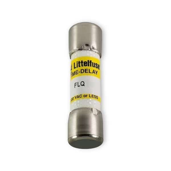 Midget Fuse, FLQ Series, Time-Delay, 5A, 500V AC, Non-Indicating, 10kA at 500VAC, Littelfuse, Mfr#: FLQ005