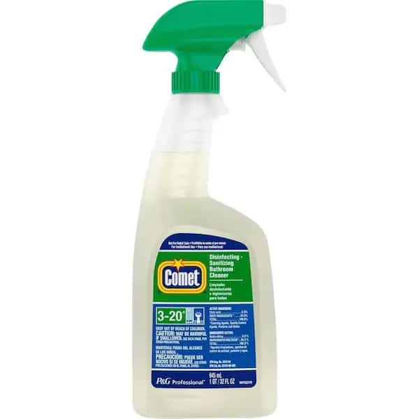 Bathroom Cleaner,32 oz,Spray Bottle,PK8, Mfr#: 22569, COMET