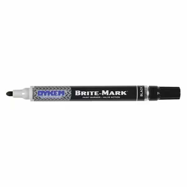 Dykem Brite-Mark Regular Line Black Marker