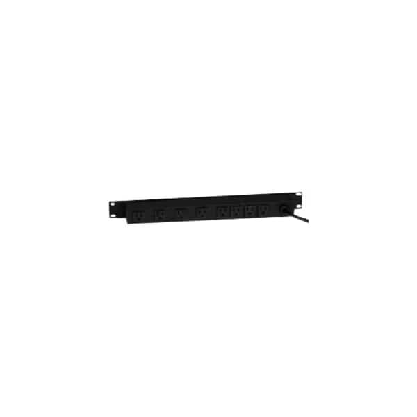 PDU, 120V, 6 Outlet, 6 ft., Black, EnjoyTool select, Mfr# R5BZ