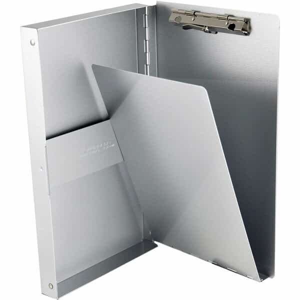Saunders Recycled Aluminum Forms Holder, Side Opening, 5-5/8" x 9-1/2", Silver