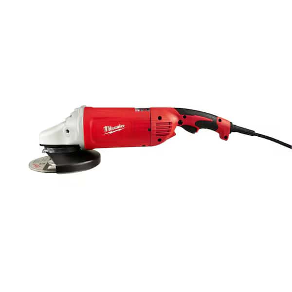 Angle Grinder, 7"/9" wheel diameter, 15 amp, 120V, Lock-On, Milwaukee Tool, Mfr#: 6088-30