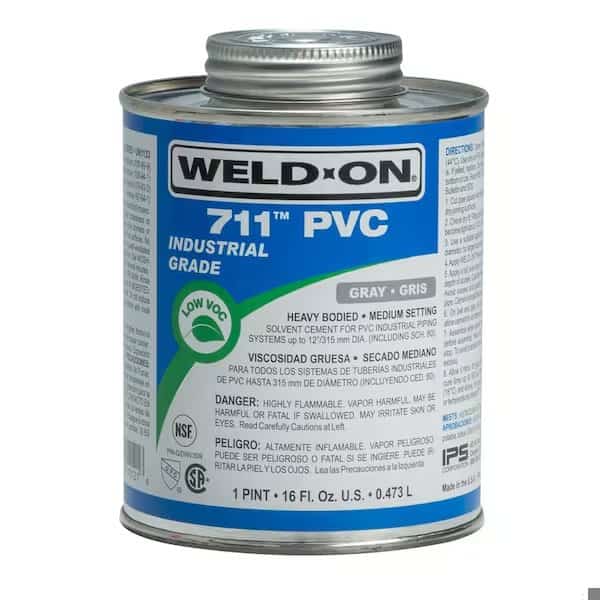PVC Gray Heavy Bodied Pint