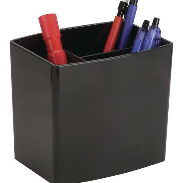 Pencil Cup, Large, Blk, Plastic