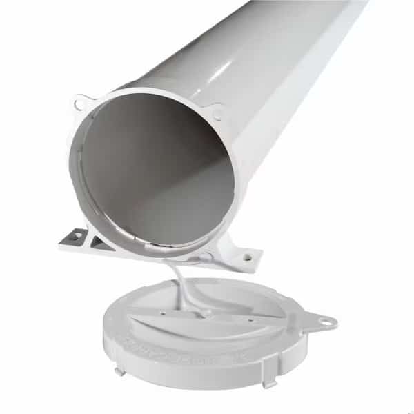 EAGLE 4 in X42 in ROUND BOLLARD POST