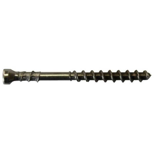 Deck Screw, #15 x 2-3/8 in