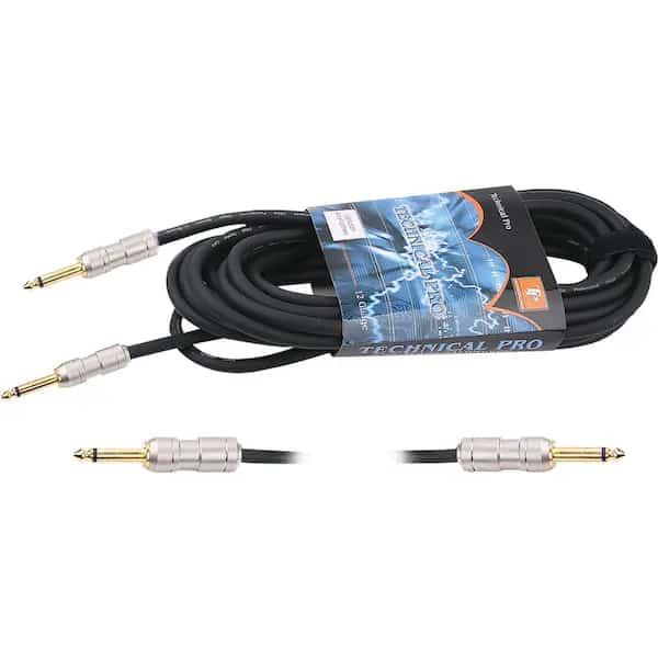 Technical Pro cqq16100 .25 in. to .25 in. Speaker Cables