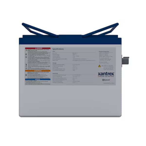 BATTERIES BOXES AND ACCESSORY RV Group 27 12 Volt DC 105 Amp Side Terminal Lithium Ion Iron Phos