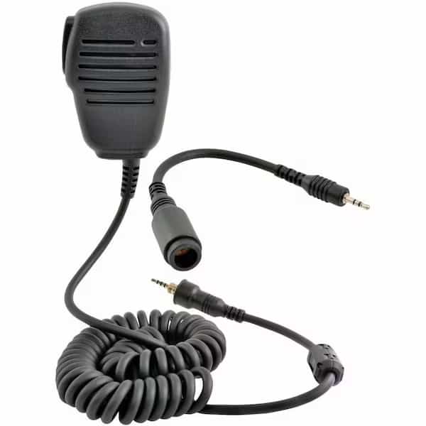 Cobra CM 330-001 Lapel Speaker Mic - Handheld - Cable